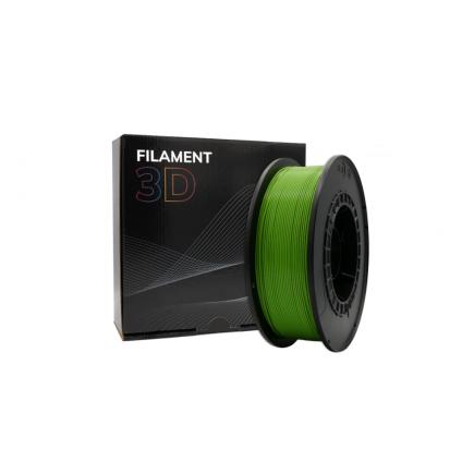 Filamento PLA 1.75mm Verde para Impresora 3D 1Kg