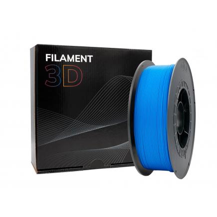 Filamento 3D PLA HD - Diametro 1.75mm - Bobina 1kg - Color Azul Claro