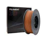 Filamento 3D PLA HD - Diametro 1.75mm - Bobina 1kg - Color Marron