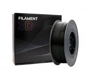 Filamento 3D PLA HD - Diametro 1.75mm - Bobina 1kg - Color Negro