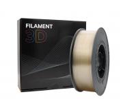 Filamento 3D PLA HD - Diametro 1.75mm - Bobina 1kg - Color Transparente