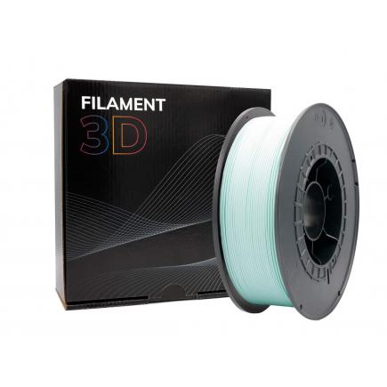 Filamento 3D PLA HD - Diametro 1.75mm - Bobina 1kg - Color Turquesa Claro