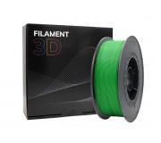 Filamento 3D PLA HD - Diametro 1.75mm - Bobina 1kg - Color Verde