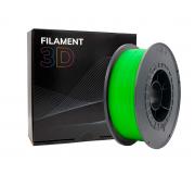 Filamento 3D PLA HD - Diametro 1.75mm - Bobina 1kg - Color Verde Fluorescente
