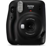 Fujifilm Instax Mini 11 Charcoal Gray Camara Instantanea - Tamaño de Imagen 62x46mm - Flash Auto - Mini Espejo para Selfies - Correa de Mano y 2 Botones de Obturador Diferentes
