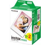 Fujifilm Instax mini Pack de 2x10 Peliculas de Fotos Instantaneas - Validas para todas las Camaras mini de Instax - Formato de Impresion (Tamaño de la Imagen: 46x62mm)