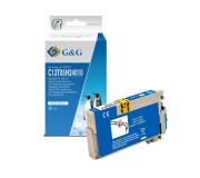 G&G Epson 405XL Cyan Cartucho de Tinta Pigmentada COMPATIBLE - Reemplaza C13T05H24010/C13T05G24010