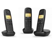 Gigaset A170 Trio Telefono Inalambrico Dect + 2 Supletorios - Identificador de Llamadas - Bloqueo de Teclado - Control de Volumen