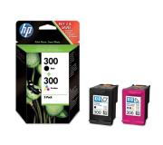 HP 300 Negro + Color Pack de 2 Cartuchos de Tinta Originales - CN637EE