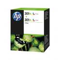 HP 301XL Color Pack de 2 Cartuchos de Tinta Originales - D8J46AE