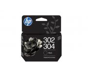HP 302 / 304 Negro Cartucho de Tinta Original - B7RT7AE / F6U66AE / N9K06AE