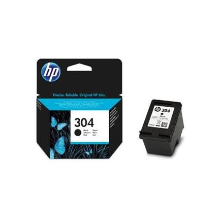 HP 304 Negro Cartucho de Tinta Original - N9K06AE