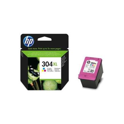 HP 304XL Color Cartucho de Tinta Original - N9K07AE