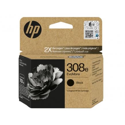 HP 308e EvoMore Negro Cartucho de Tinta Original - 7FP22UE