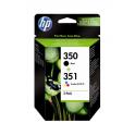 HP 350 Negro + 351 Color Pack de 2 Cartuchos de Tinta Originales - SD412EE