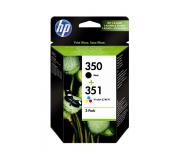 HP 350 Negro + 351 Color Pack de 2 Cartuchos de Tinta Originales - SD412EE