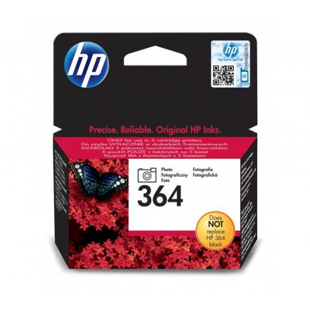 HP 364 Negro Photo Cartucho de Tinta Original - CB317EE