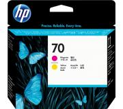 HP 70 Amarillo / Magenta Cabezal de Impresion Original - C9406A