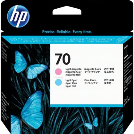 HP 70 Cyan Light / Magenta Light Cabezal de Impresion Original - C9405A