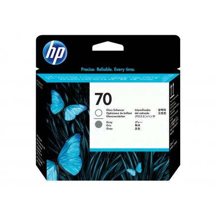 HP 70 Gris / Optimizador de Brillo Cabezal de Impresion Original - C9410A