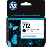 HP 712XL Negro Cartucho de Tinta Original - 3ED71A