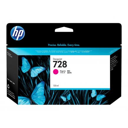 HP 728 Magenta Cartucho de Tinta Original - F9J66A