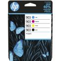 HP 903 Pack de 4 Cartuchos de Tinta Originales - 6ZC73AE