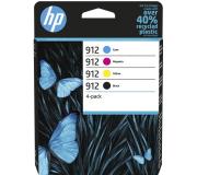 HP 912 Pack de 4 Cartuchos de Tinta Originales - 6ZC74AE