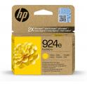 HP 924e / 4K0U9NE Amarillo Cartucho de Tinta Original para HP Officejet Pro 8122e / 8124e / 8125e / 8132e / 8134e / 8135e