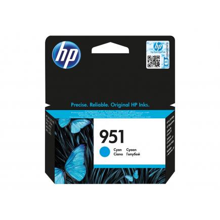 HP 951 Cyan Cartucho de Tinta Original - CN050AE