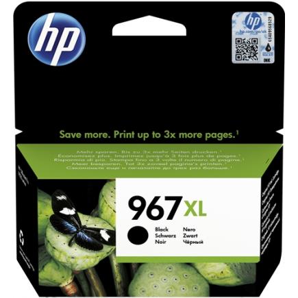 HP 967XL NEGRO CARTUCHO DE TINTA ORIGINAL 3JA31AE