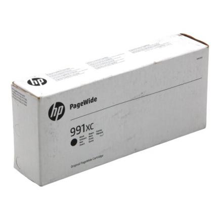 HP 991XC M0K02AE Negro Cartucho de Tinta de Alta Capacidad Original para HP PageWide Managed P 75050, P 77740, P 77750, Pro 750, 772, 777