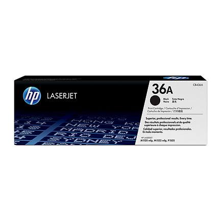 HP CB436A NEGRO CARTUCHO DE TONER ORIGINAL 36A