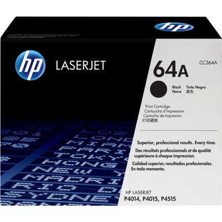 HP CC364A Negro Cartucho de Toner Original 64A