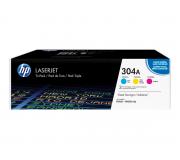 HP CC531A/CC532A/CC533A Pack de 3 Cartuchos de Toner Originales - 304A