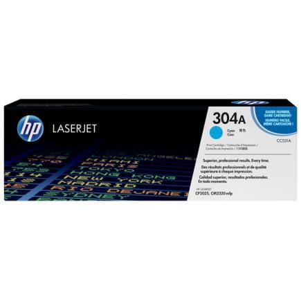 HP CC531A Cyan Cartucho de Toner Original 304A