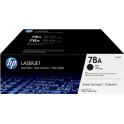 HP CE278A Negro Pack de 2 Cartuchos de Toner Originales - 78A