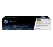 HP CE312A Amarillo Cartucho de Toner Original - 126A