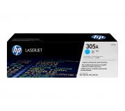 HP CE411A CYAN CARTUCHO DE TONER ORIGINAL 305A