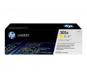 HP CE412A AMARILLO CARTUCHO DE TONER ORIGINAL 305A