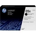 HP CE505X Negro Pack de 2 Cartuchos de Toner Originales - 05X