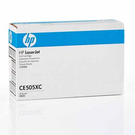 HP CE505XC / 05X Negro Cartucho de Toner Original