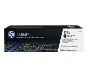 HP CF210X Negro Pack de 2 Cartuchos de Toner Originales - 131X