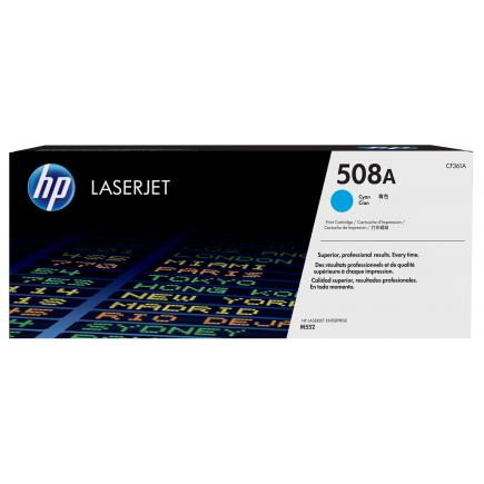 HP CF361A CYAN CARTUCHO DE TONER ORIGINAL Nº508A