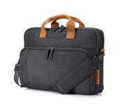 HP Envy Urban Maletin para Portatil 15.6" - Bolsillo Seguro Anti Lectores RFID - Resistente al Agua - Acolchado - Asa de Transporte y Bandolera - Color Gris