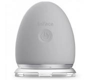 Inface ION Masajeador Facial - Calor, Vibracion Ultrasonica y Exportacion de Iones Positivos - Iones Negativos y Luz Roja para el Rejuvenecimiento Facial - Resistencia al Agua IPX6
