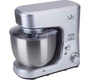 Jata FP500P Amasadora/Mezcladora 1000W - Bowl de 5L en Acero Inoxidable - Tapa Antisalpicaduras - Control Electronico de Velocidad