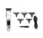 Jata JBCP4200 Cortapelos/Afeitadora Inalambrica - 5 Guias de Corte de 1 a 5mm - Pantalla LED inteligente - Autonomia hasta 90m