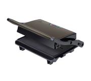 Jata JEGR1106 Parrilla Electrica 750W - Placas Lisas - Recubrimiento Antiadherente Libre de PFOA - Apertura 180º - Superficie 22.5x14.6cm