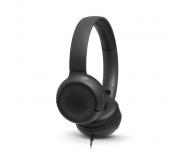JBL Tune 500 Auriculares con Microfono - Diadema Ajustable - Plegables - Control en Cable - Cable de 1.20m - Color Negro